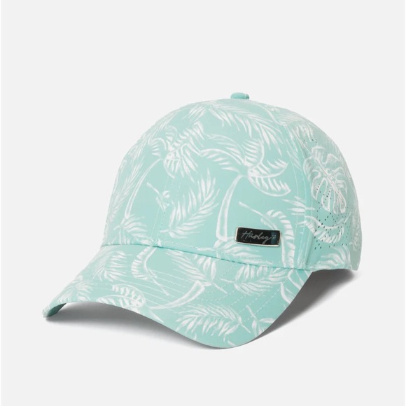Hurley Accessories - Hurley Women's Baseball Cap - Bayshore Strap-Back Hat. Color:Jade Aqua.NWT.